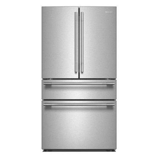 Kitchenaid KRMF336SPS 30 Cu. Ft. French Door Refrigerator With Interior Water And Ice And Freshchill™ Full-Width Refrigerated Drawer