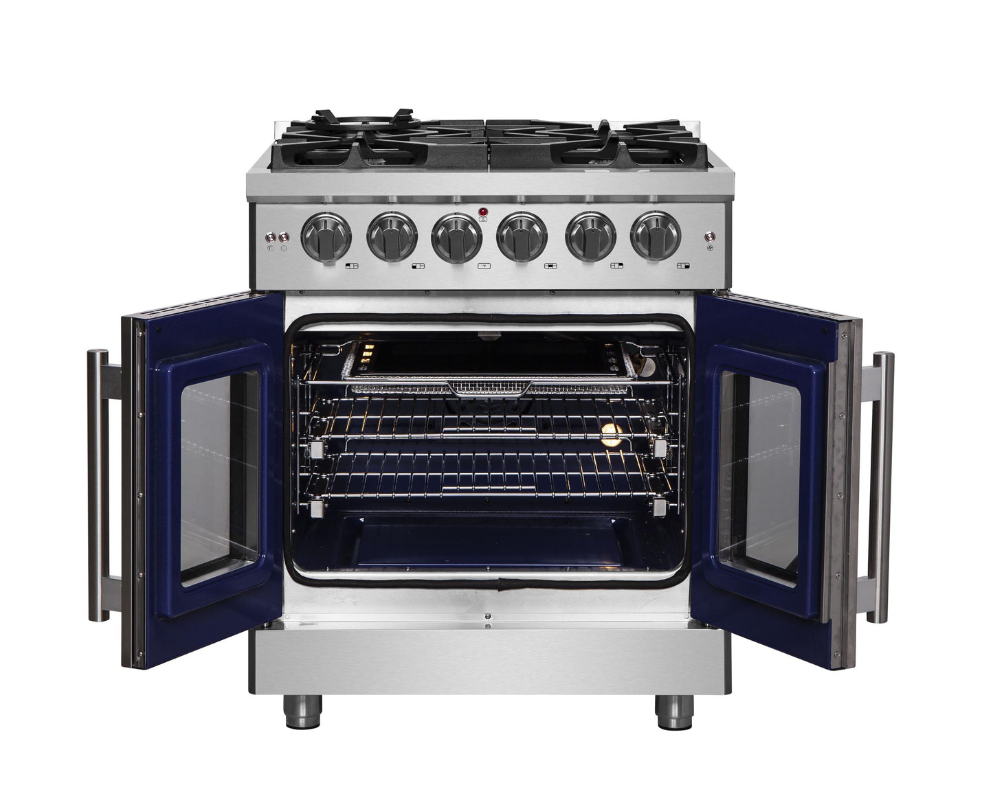 Forno FFSGS643930 Forno Massimo 30" Freestanding French Door Gas Convection Range