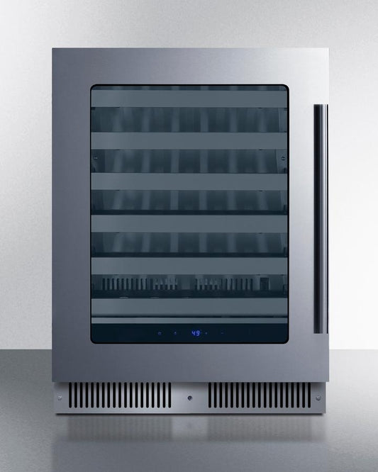 Summit SDHW2442LHD 24" Wide Built-In Wine Cellar