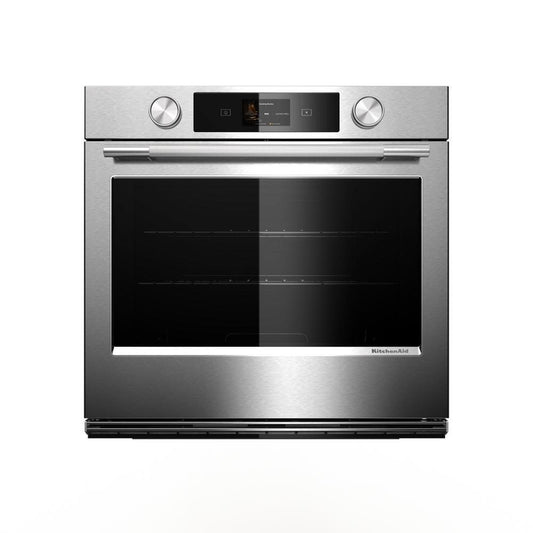 Kitchenaid KOES930SPS 30-Inch Smart Electric Single Wall Oven With Intelligent Cooking Camera - Printshield™ Finish