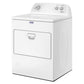 Maytag MGD4005SW Top Load Gas Wrinkle Prevent Dryer - 7.0 Cu. Ft.