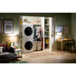 Whirlpool WFH5424SW Compact Energy Star® Ventless Heat Pump Laundry Tower With 2.7-Cu Ft Washer And Electric 4.3-Cu Ft Dryer