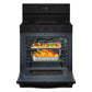 Whirlpool WFGS5730SB 30-Inch Gas Range With Air Cooking Technology And Ez-2-Lift™ Hinged Grates