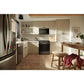 Whirlpool WSGS4530TV 30-Inch Gas Smart Range With Air Cooking Technology And Steam Clean