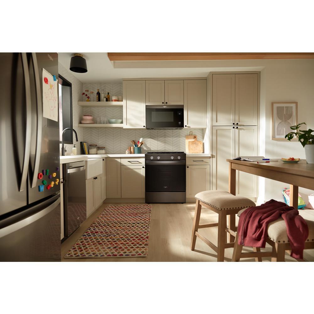 Whirlpool WSGS4530TV 30-Inch Gas Smart Range With Air Cooking Technology And Steam Clean