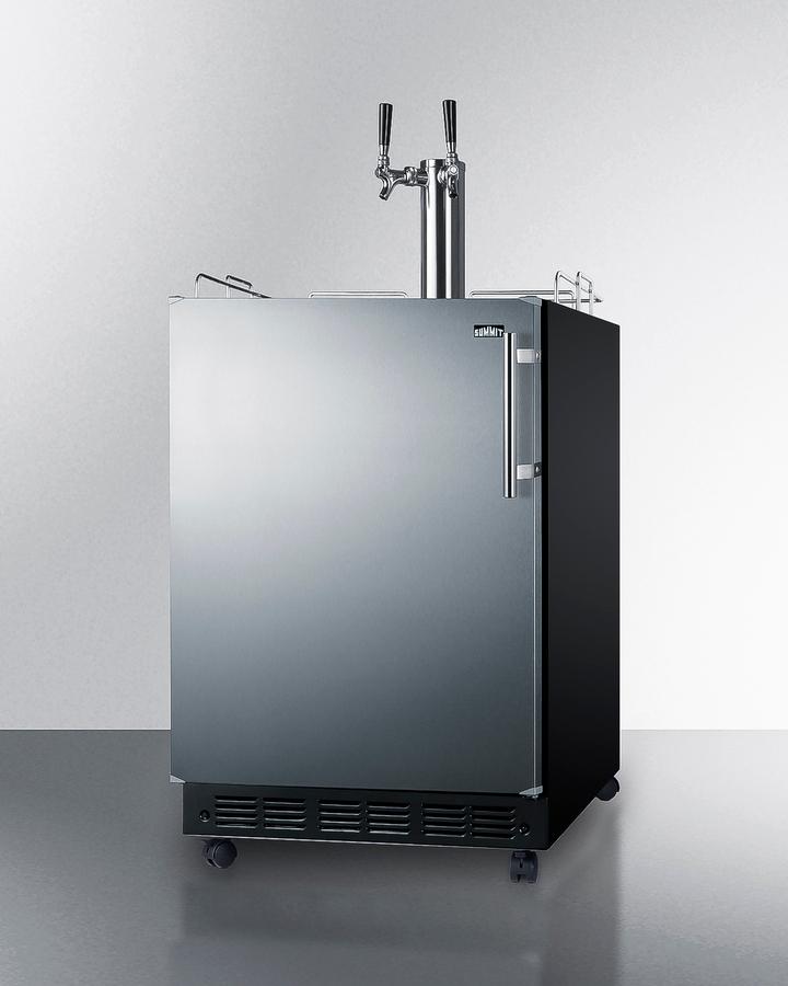 Summit SBC7BRSCF2LHD 24" Wide Cold Brew Coffee Kegerator