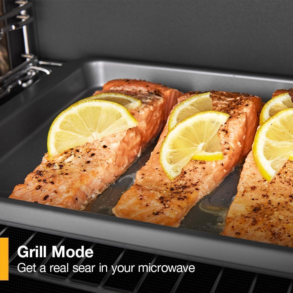 Whirlpool WMBT7030SV 30-Inch Built-In Smart Multifunctional Microwave Oven With Air Fry - 1,000 Watts