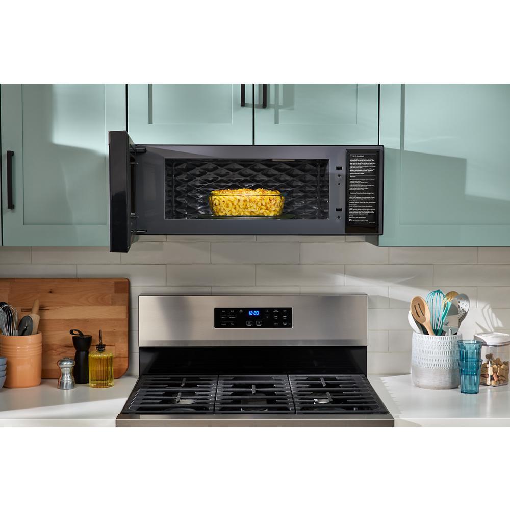 Whirlpool WMML5530RZ 1.1 Cu. Ft. Smart Low Profile Microwave Hood Combination With 450 Crm 4-Speed Venting