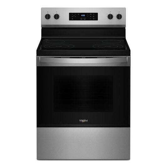 Whirlpool WFES3530RS 30-Inch Electric Range With Steam Clean