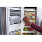 Whirlpool WRFC7036RV 36-Inch Wide True Counter Depth 3-Door French Door Refrigerator - 23.4 Cu. Ft.