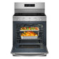Whirlpool WFGS5730SZ 30-Inch Gas Range With Air Cooking Technology And Ez-2-Lift™ Hinged Grates