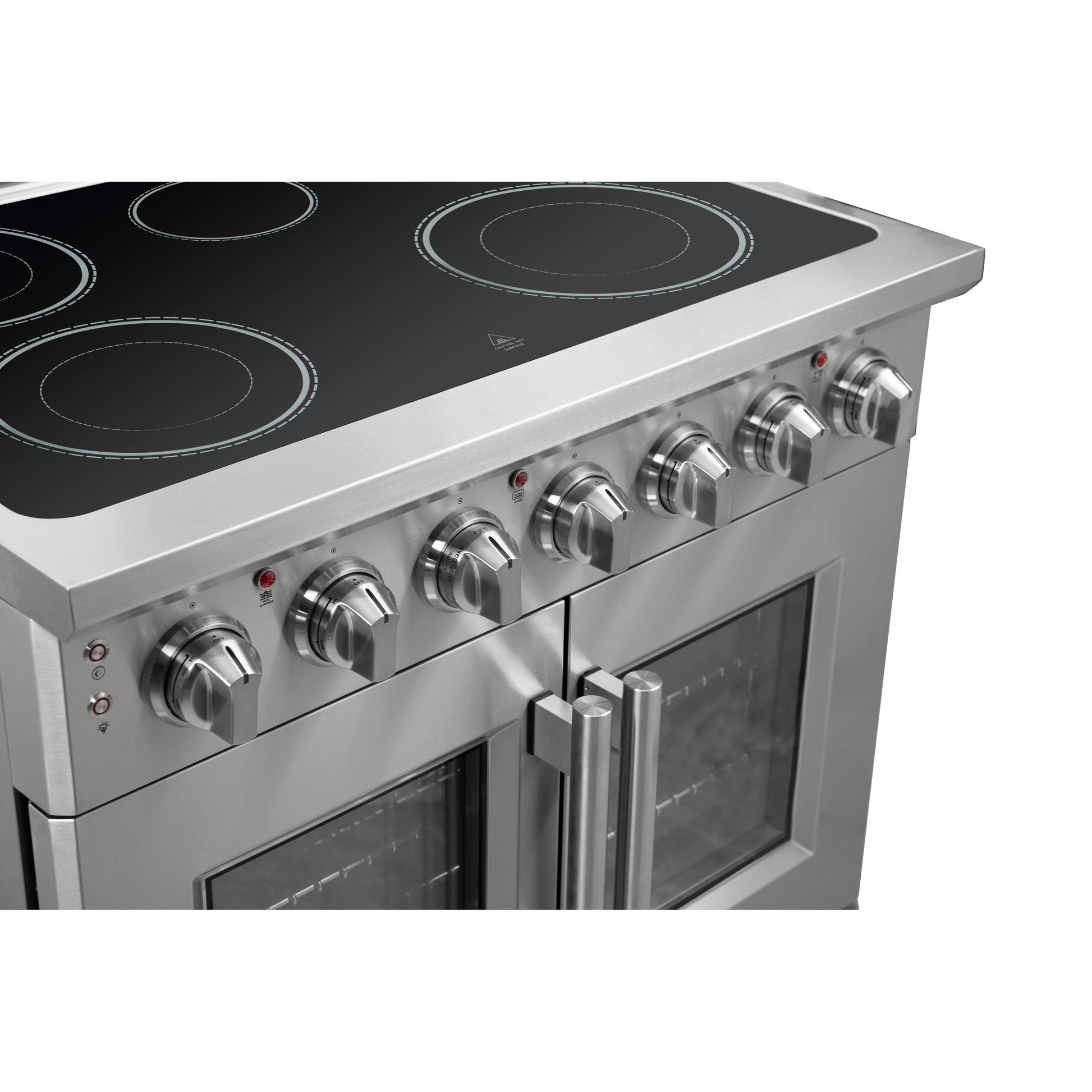 Forno FFSEL695536 Forno Massimo 36" Freestanding French Door Electric Range