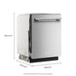 Kitchenaid KDTS624SPS 360(Degree) Max Jets™ Third Rack Dishwasher With Advanced Prodry™ System, 44 Dba