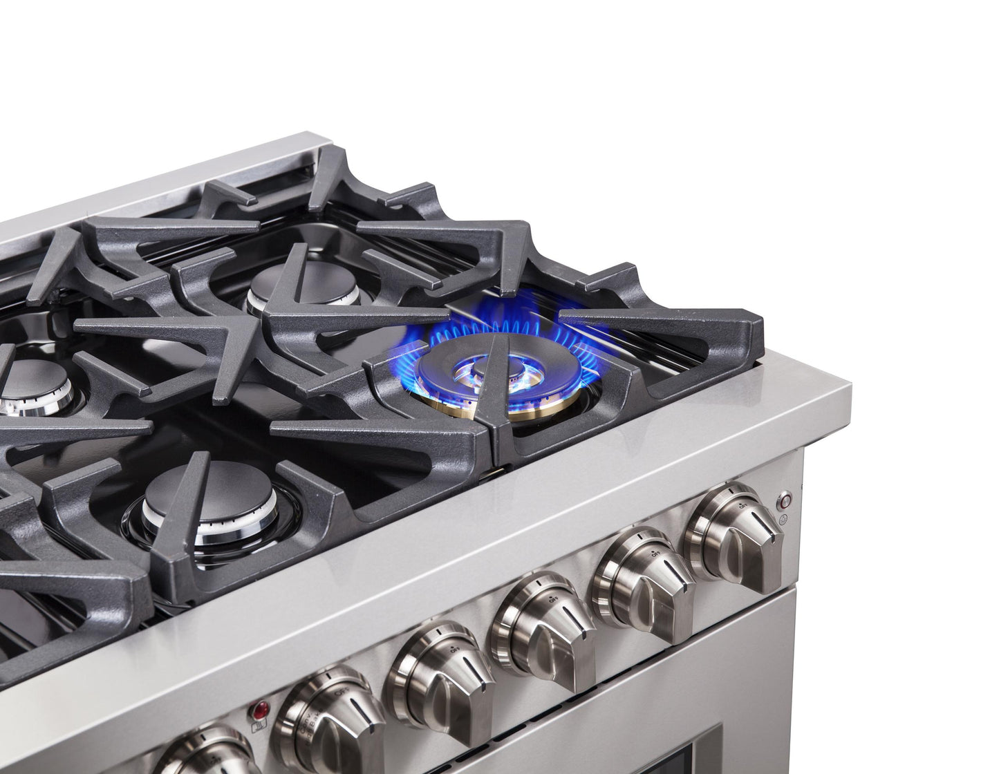 Forno FFSGS632536 Forno Massimo 36" Freestanding French Door Dual Fuel Range