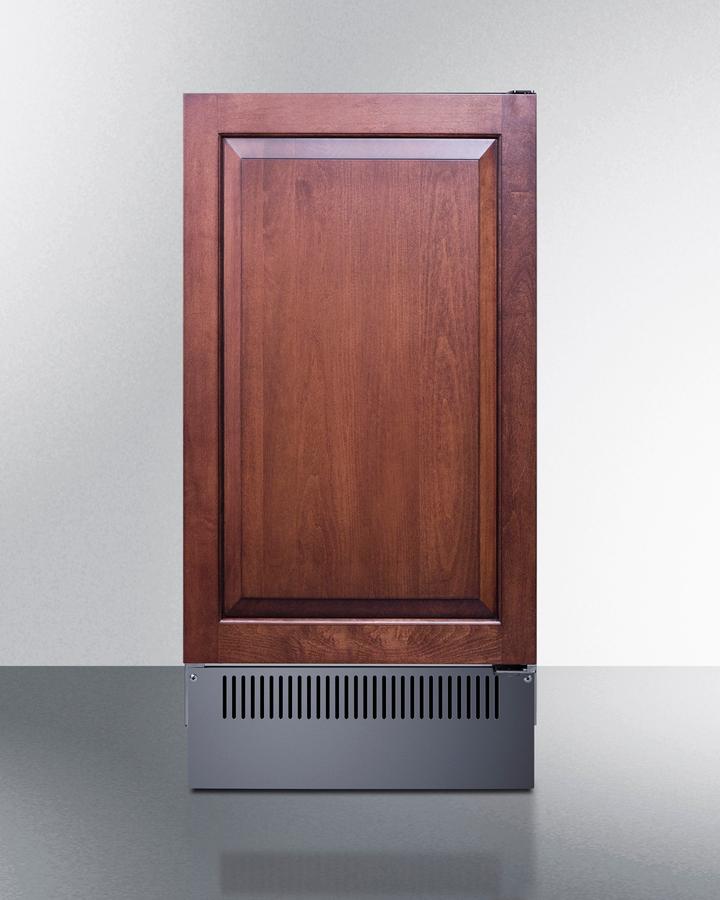 Summit BIM182IF 18" Wide Clear Icemaker (Panel Not Included)