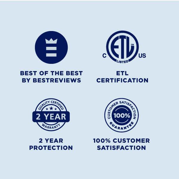 Hauslane UCPS18WHT30 Hauslane Chef 30-In Ducted Matte White Undercabinet Range Hood