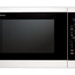 Sharp SMC1461KW Sharp 1.4 Cu. Ft. 1100W White Countertop Microwave Oven