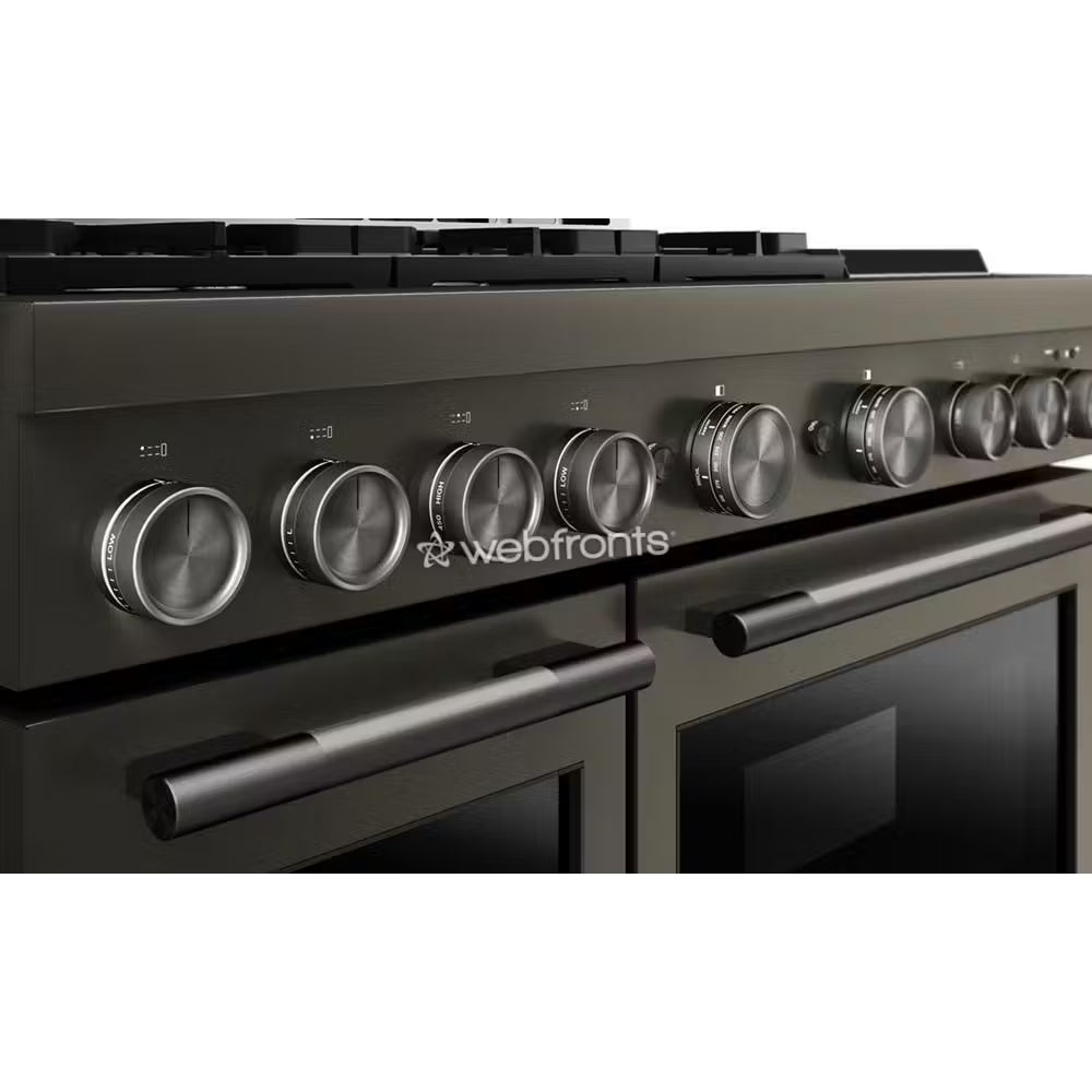 Kitchenaid KFGD948SBE Kitchenaid® 48-Inch 6 Burner Commercial-Style Gas Range With Griddle