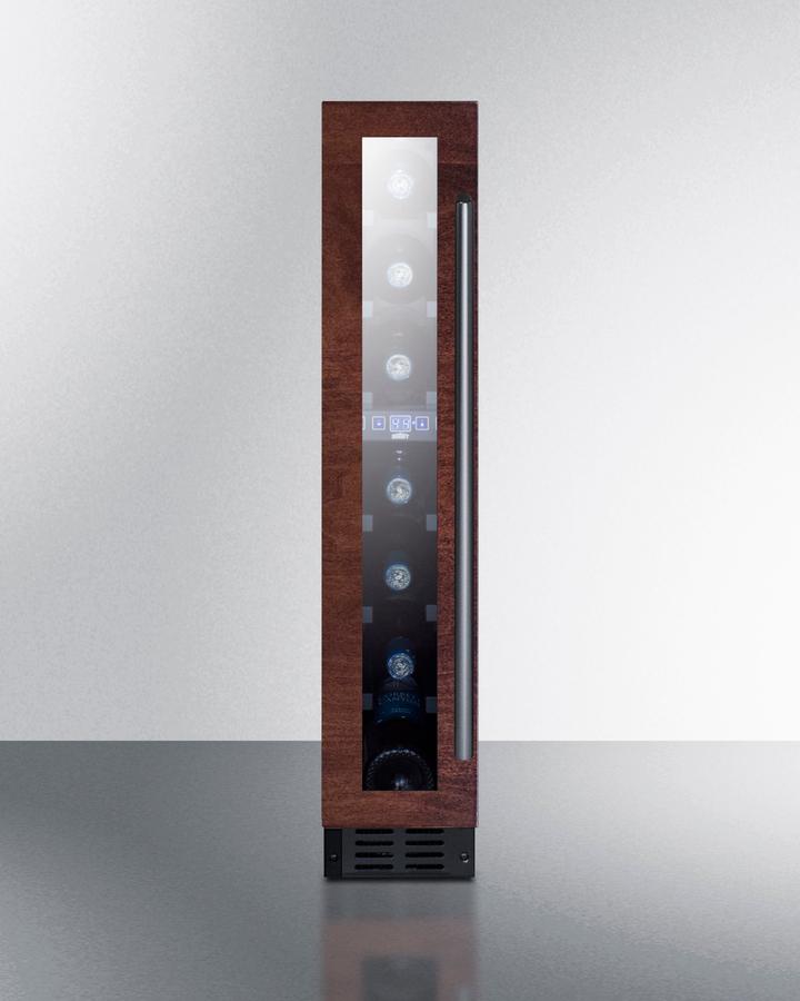 Summit SWC007PNRLHD 6" Wide Built-In Wine Cellar, Ada Height (Panel Not Included)