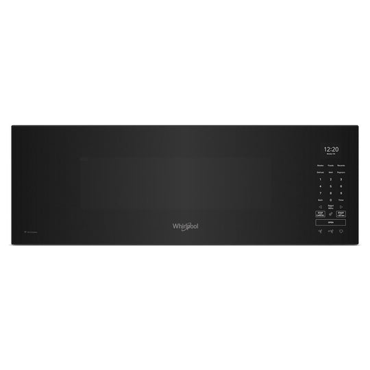 Whirlpool WMML5530RB 1.1 Cu. Ft. Smart Low Profile Microwave Hood Combination With 450 Crm 4-Speed Venting
