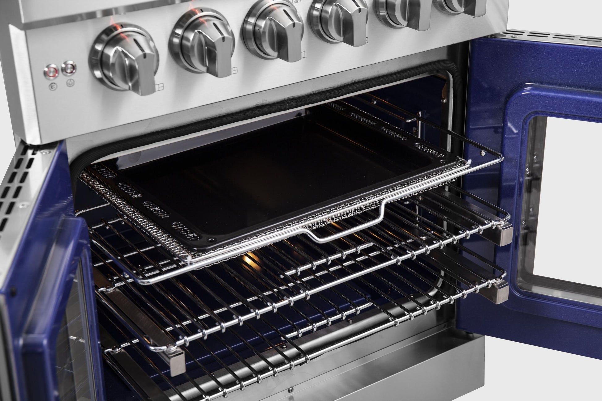 Forno FFSGS643930 Forno Massimo 30" Freestanding French Door Gas Convection Range