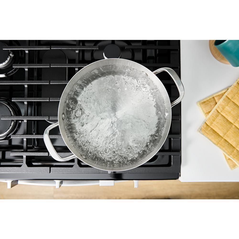 Whirlpool WFGS3330RS 30-Inch Gas Range With Crispy Mode And Griddle Zone