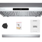 Hauslane UCPS10SS30 Hauslane Chef 30-In Ducted Stainless Steel Undercabinet Range Hood