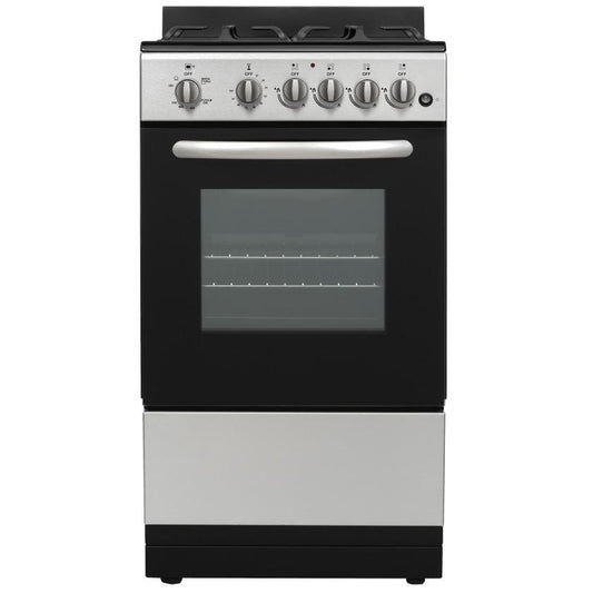 Element Appliance EGR204MCCS Element 1.9 Cu. Ft. 20 Gas Range - Stainless Steel (Egr204Mccs)