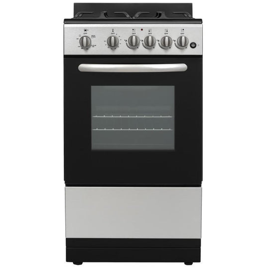 Element Appliance EGR204MCCS Element 1.9 Cu. Ft. 20 Gas Range - Stainless Steel (Egr204Mccs)