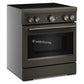 Kitchenaid KFIS930SBE 30-Inch 4-Element Induction Freestanding Commercial-Style Range With Air Fry