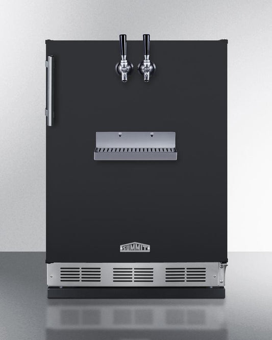 Summit SBC58BFRTP 24" Wide Front Tap Built-In Beer Kegerator
