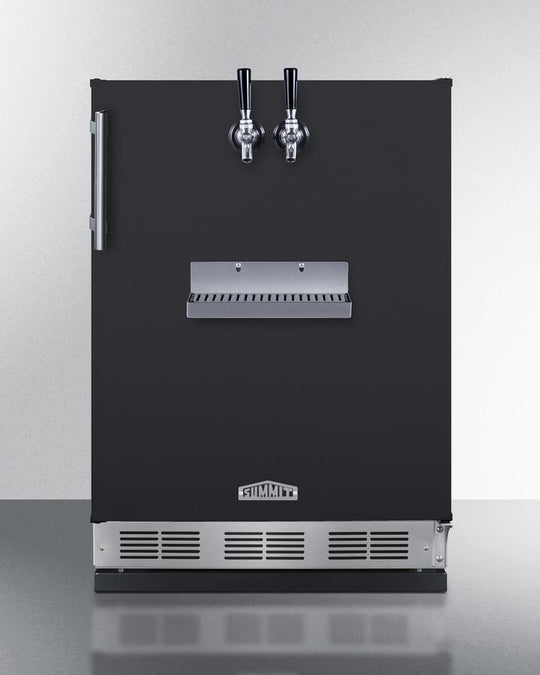 Summit SBC58BFRTP 24" Wide Front Tap Built-In Beer Kegerator