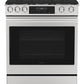 Sharp SSG3076SNS 30 In. 5 Burner 6.1 Cu. Ft. Slide-In Gas Range With True European Convection