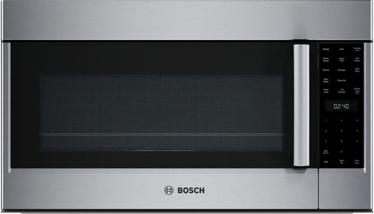 Bosch HMVP054U Benchmark® Over-The-Range Microwave 30" Left Sideopening Door, Stainless Steel Hmvp054U