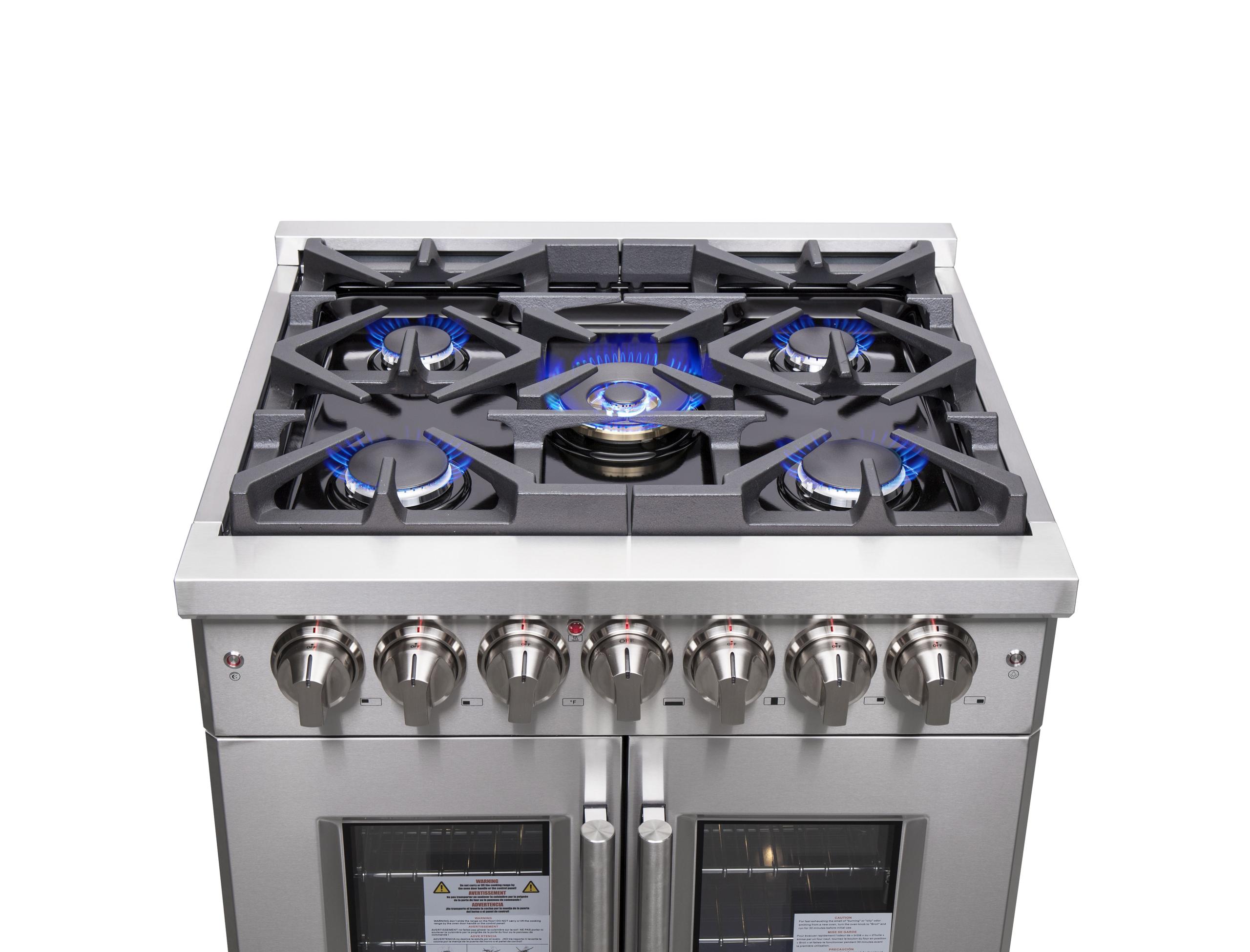 Forno Massimo 30-Inch Dual Fuel Range - Thumbnail 4