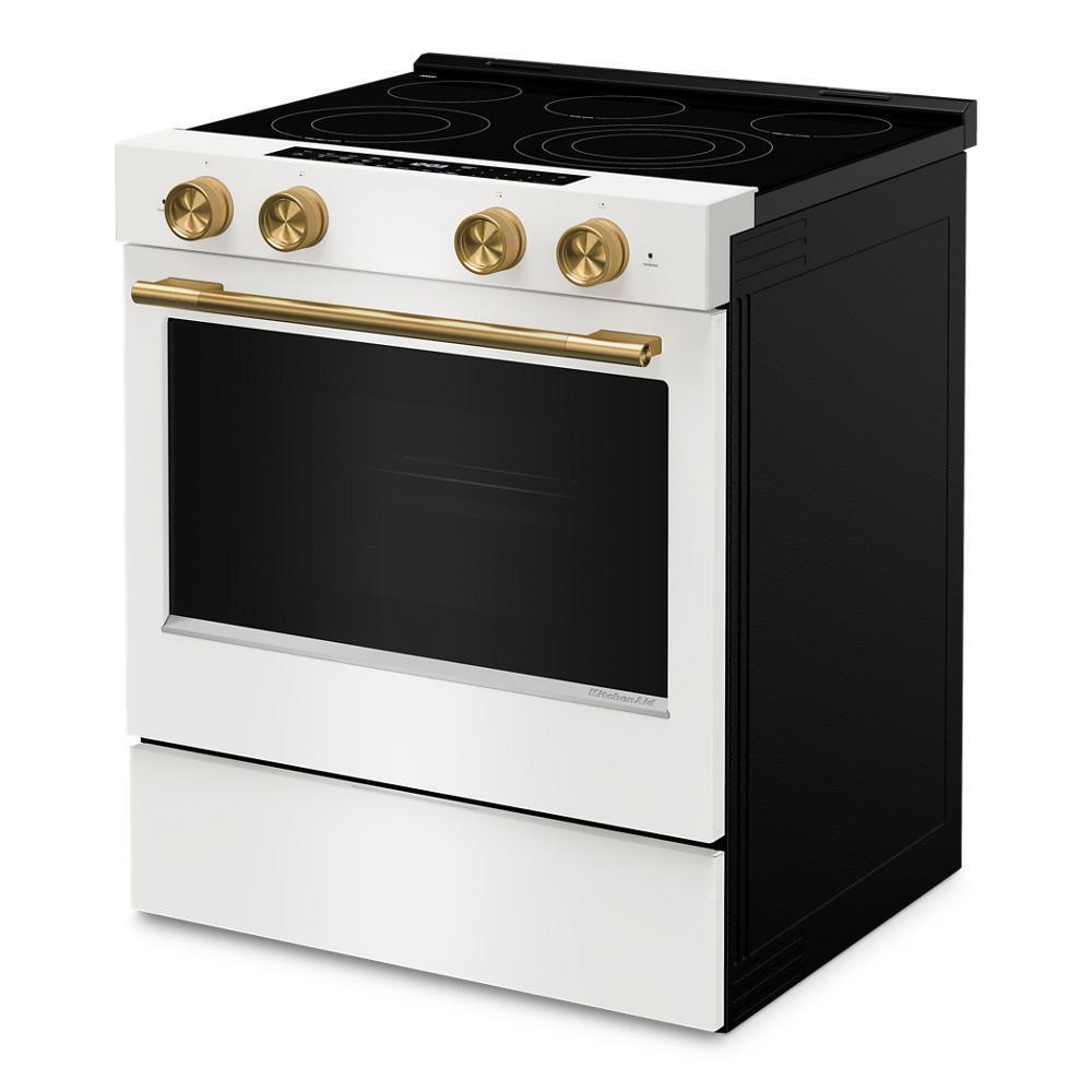 Kitchenaid KSES530SPL 5.3 Cu. Ft. Smart Slide-In Electric Range With Two Even-Heat™ Hyper Elements And Convection Cooking Modes