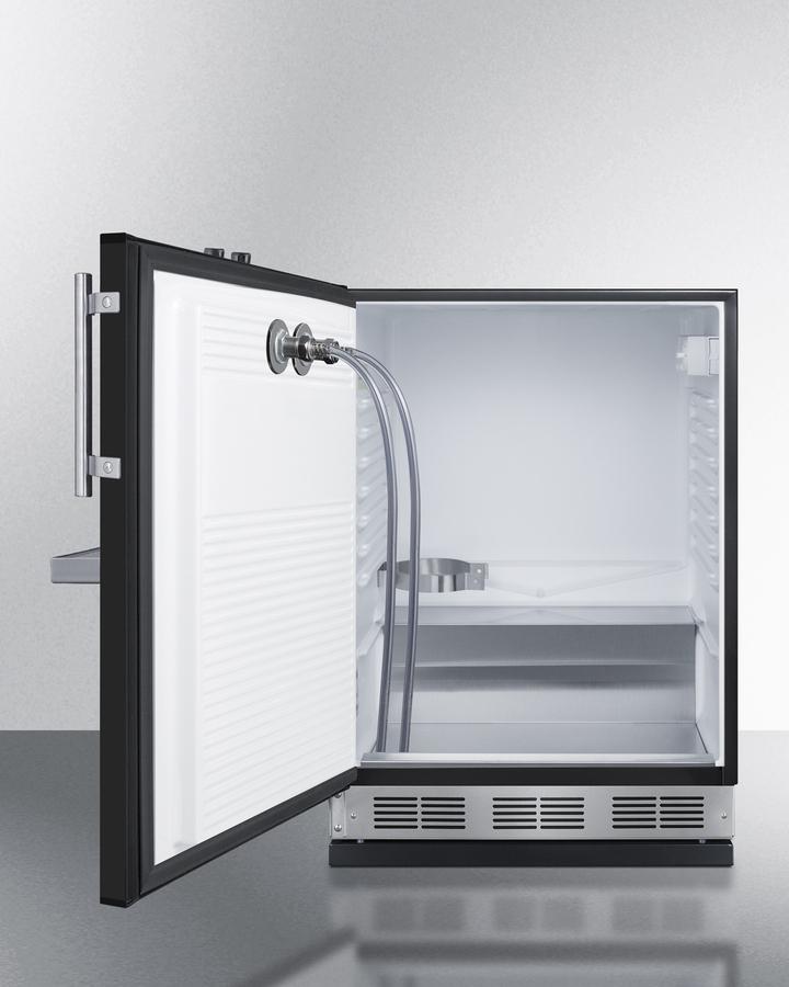Summit SBC58BFRTPCFLHD 24" Wide Front Tap Built-In Cold Brew Coffee Kegerator