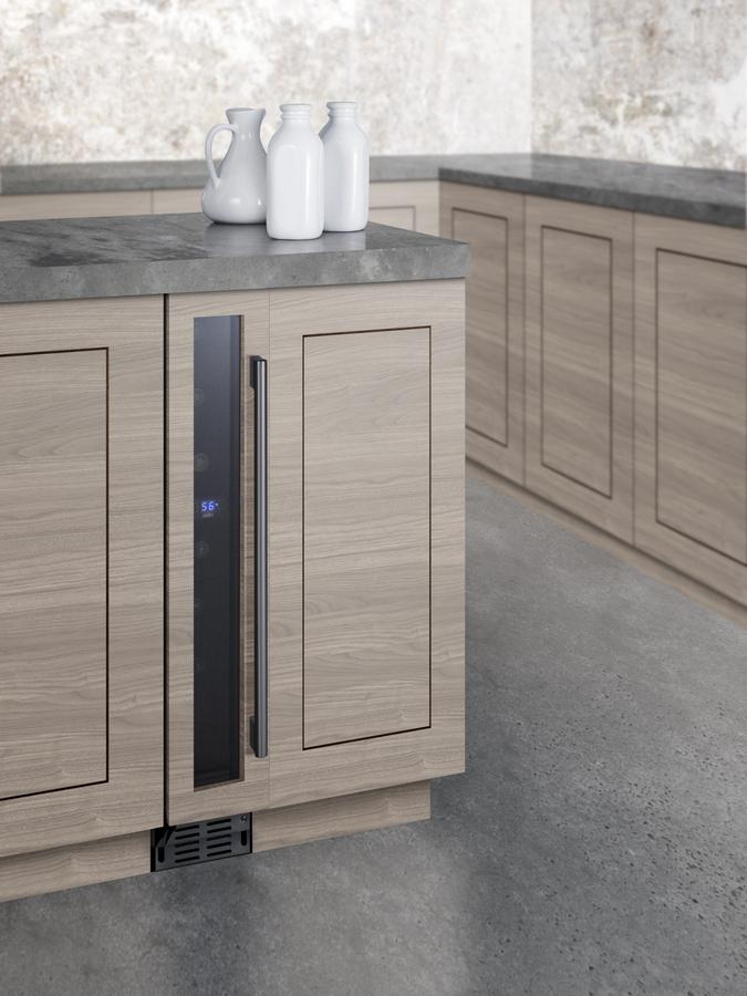 Summit SWC007H34PNRLHD 6" Wide Built-In Wine Cellar (Panel Not Included)