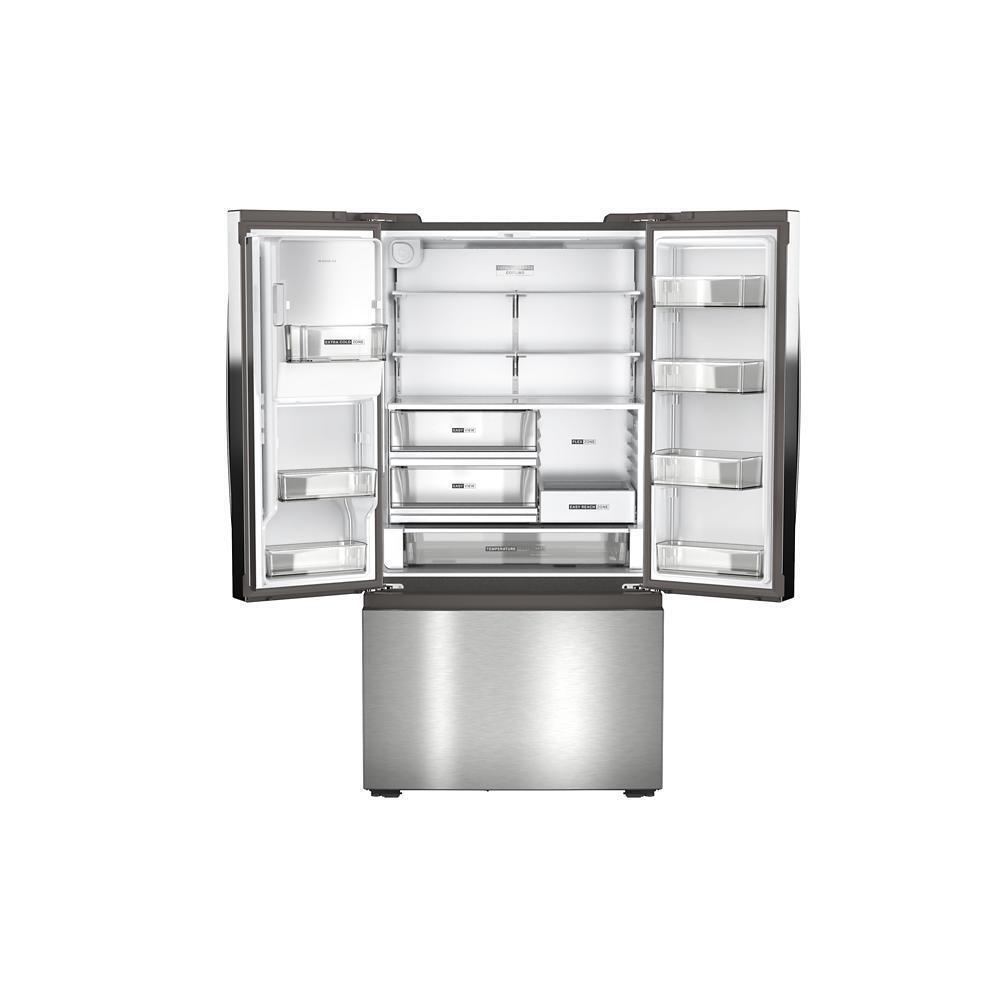 Whirlpool WRFC5036RZ 36-Inch Wide French Door Refrigerator With In-Door Water & Ice - 23 Cu. Ft.