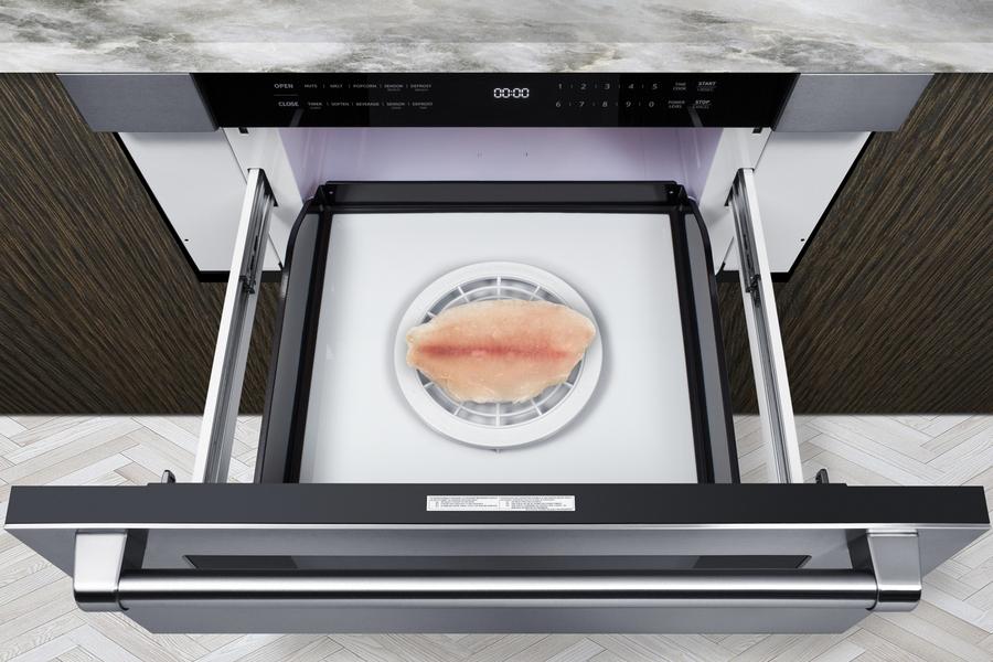 Summit MDR30SS 30" Wide Built-In Drawer Microwave