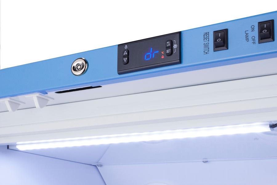 Summit ARS18PV456 18 Cu.Ft. Upright Vaccine Refrigerator, Certified To Nsf/Ansi 456 Vaccine Storage Standard