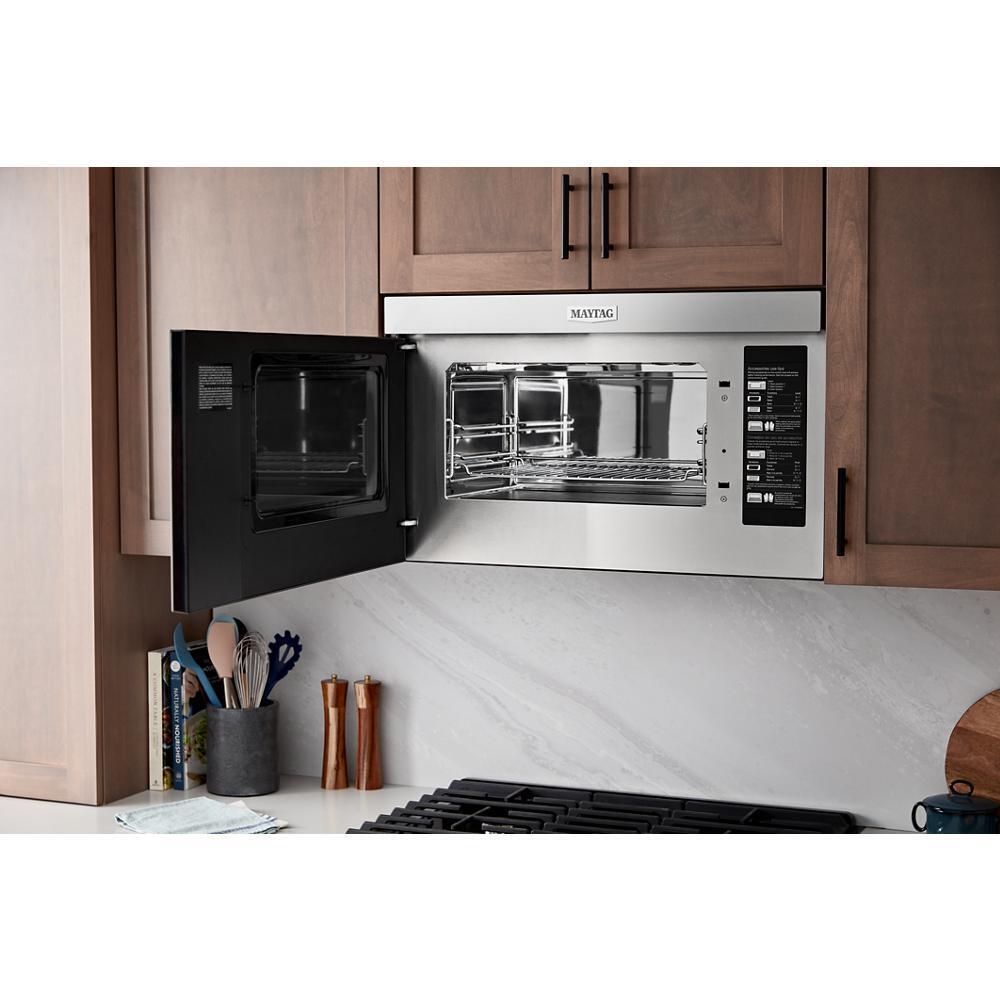 Maytag MMMF8030PZ Flush Mount Over-The-Range Toaster Oven Combination - 1.1 Cu. Ft.
