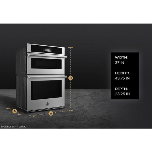 Jennair JOECC327TL 27" Rise™ Built-In Microwave Combo Wall Oven With Multimode® Convection