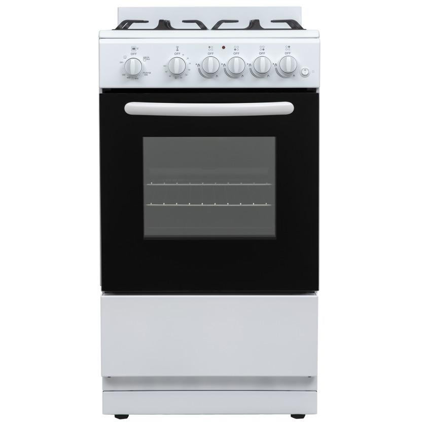 Element Appliance EGR204MCCW Element 1.9 Cu. Ft. 20 Gas Range - White (Egr204Mccw)
