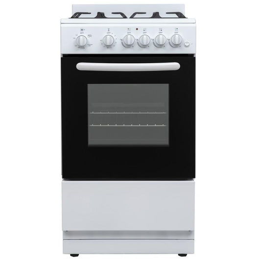 Element Appliance EGR204MCCW Element 1.9 Cu. Ft. 20 Gas Range - White (Egr204Mccw)