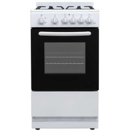 Element Appliance EGR204MCCW Element 1.9 Cu. Ft. 20 Gas Range - White (Egr204Mccw)