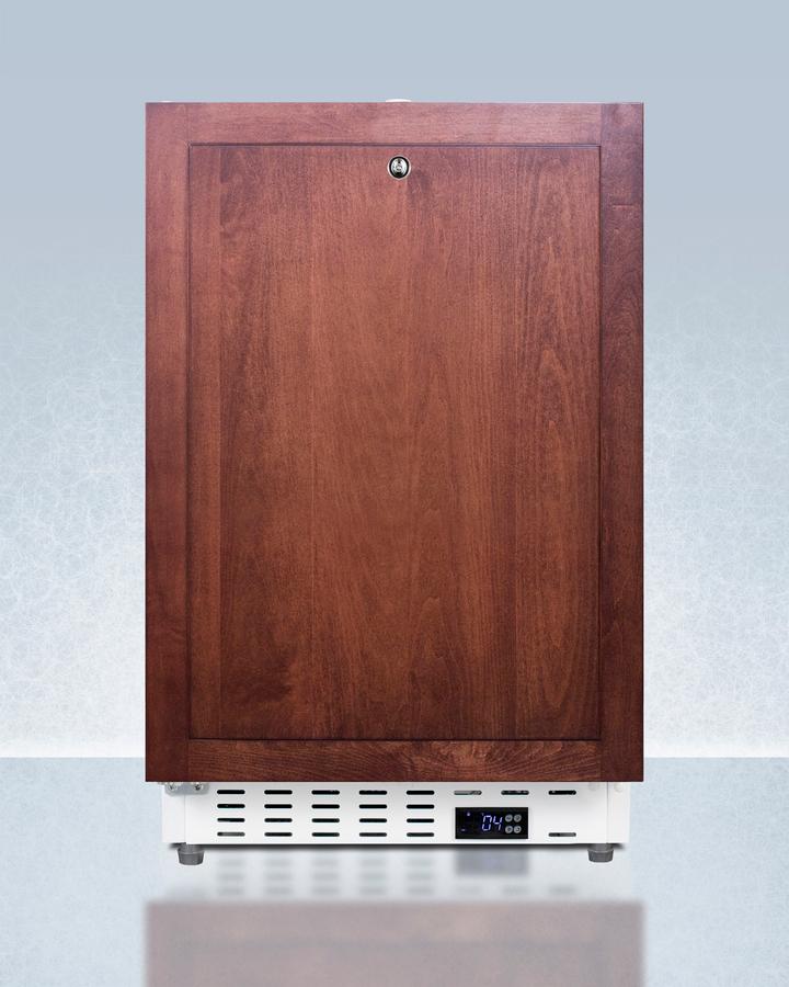 Summit ADA404REFIFLHD 20" Wide Built-In Healthcare All-Refrigerator, Ada Compliant (Panel Not Included)