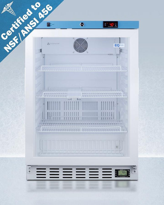 Summit ACR52GNSF456 24" Wide Built-In Healthcare Refrigerator, Certified To Nsf/Ansi 456 Vaccine Storage Standard