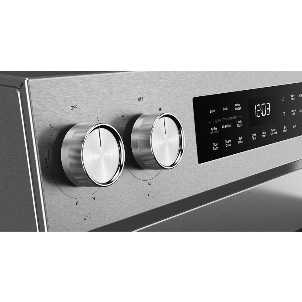 Kitchenaid KFES330TPS 5.3 Cu. Ft. Smart Freestanding Electric Range With Convection Cooking Modes