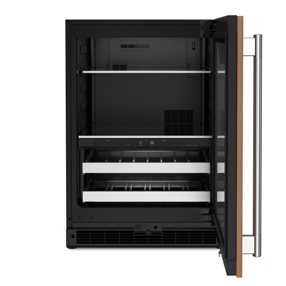 Kitchenaid KUBR524SPA 24" Panel-Ready Beverage Center